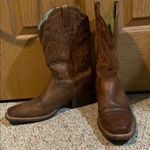 Leather Cowgirl boots